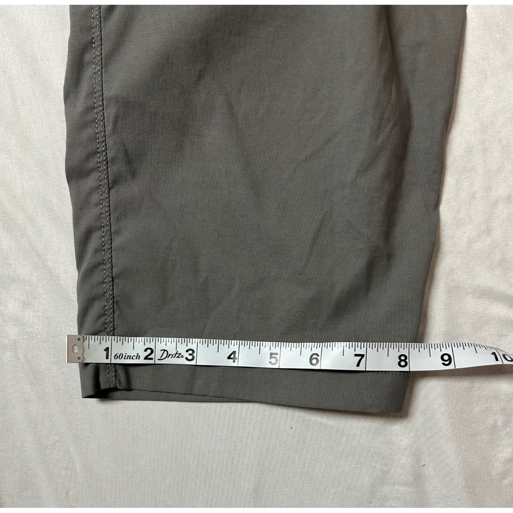 Duluth Trading Co Womens 16 Gray Dry on the Fly Cargo Crop Pants Hiking Outdoor - Picture 14 of 16